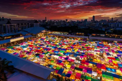 Chatuchak Weekend Market in Bangkok