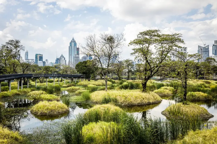 Benjakitti Park in Bangkok: A Tranquil Escape in the Heart of the City