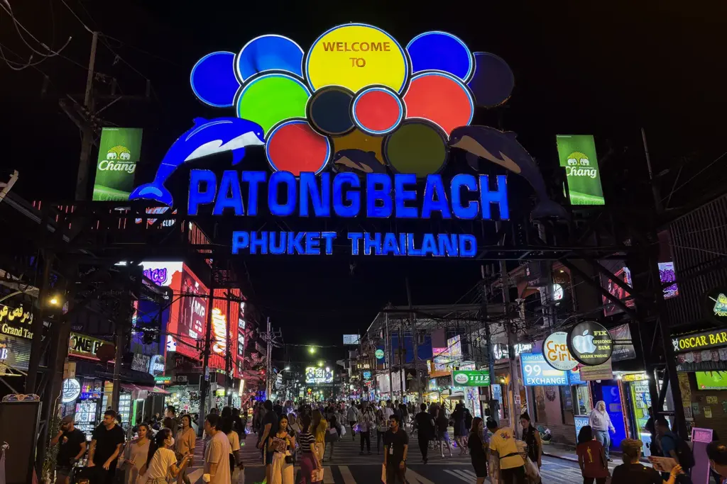 Bangla Road in Patong Beach, Phuket