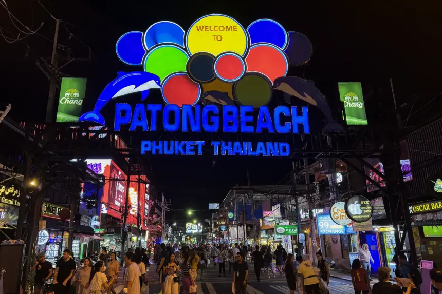 Bangla Road in Patong Beach, Phuket