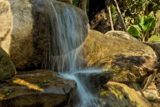 Dantewada Land of Angels Waterfall Park in Chiang Mai