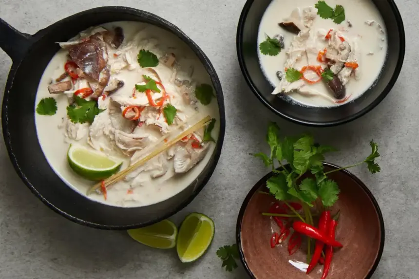 Tom Kha Kai (Coconut Chicken Soup) Recipe