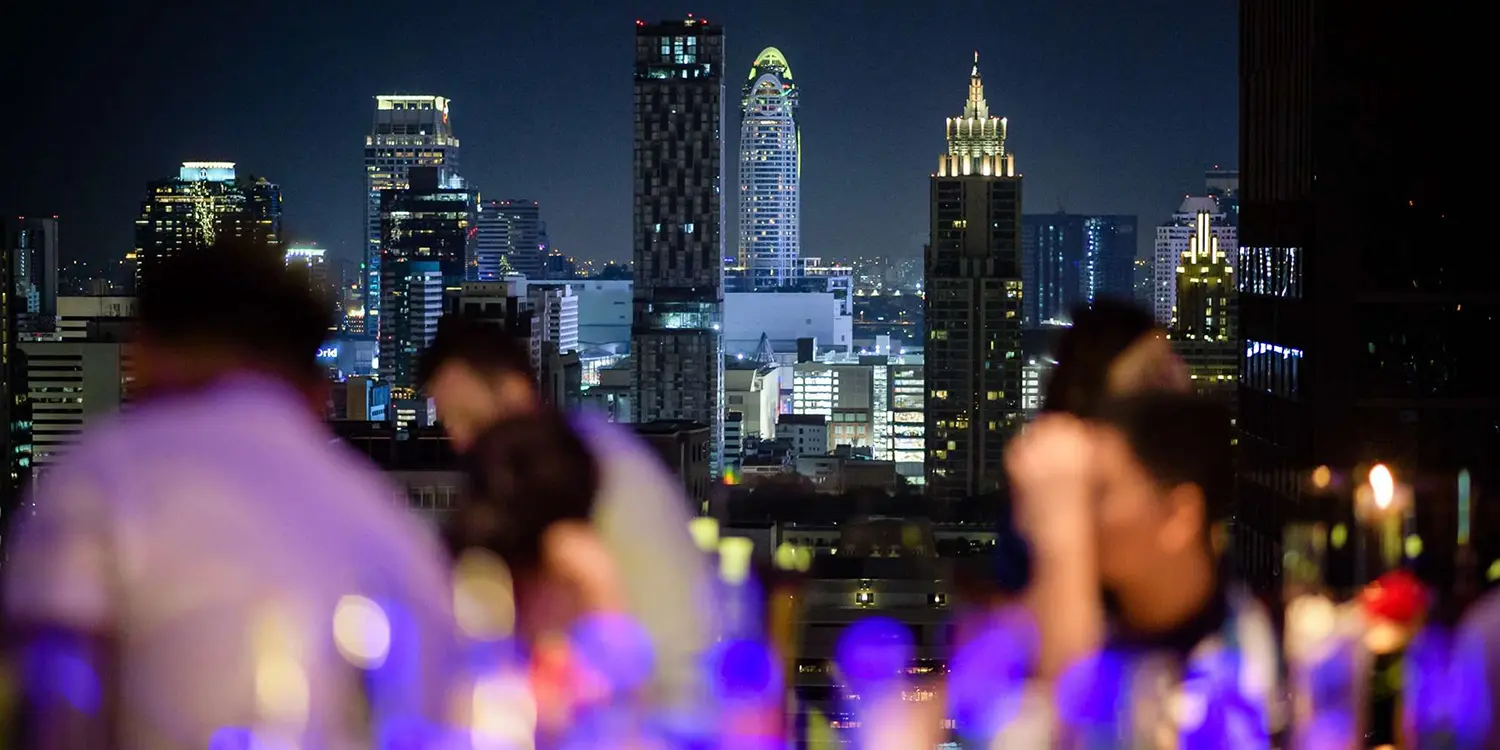 Above Eleven Rooftop Bar in Bangkok