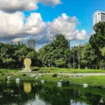 Benjasiri Park in Bangkok