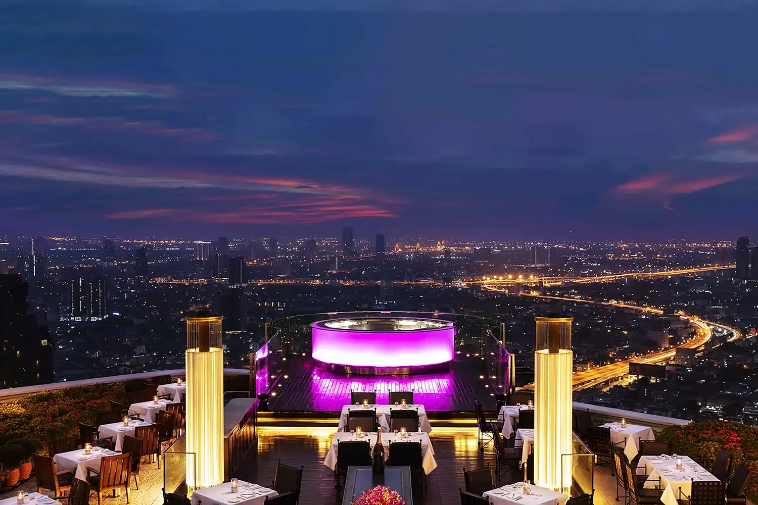Sky Bar at Lebua State Tower in Bangkok
