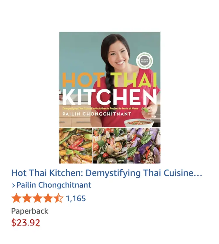 Hot Thai Kitchen - A Cookbook
