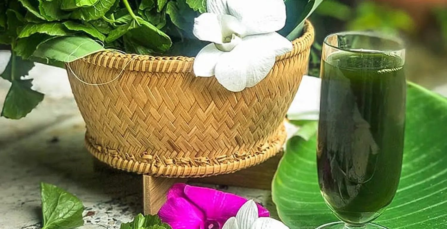 Pennywort Juice (Nam Bai Bua Bok)