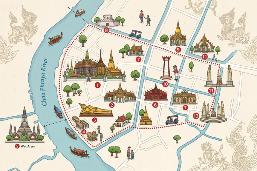 Bangkok Historic District Walking Tour: Old Town Itinerary